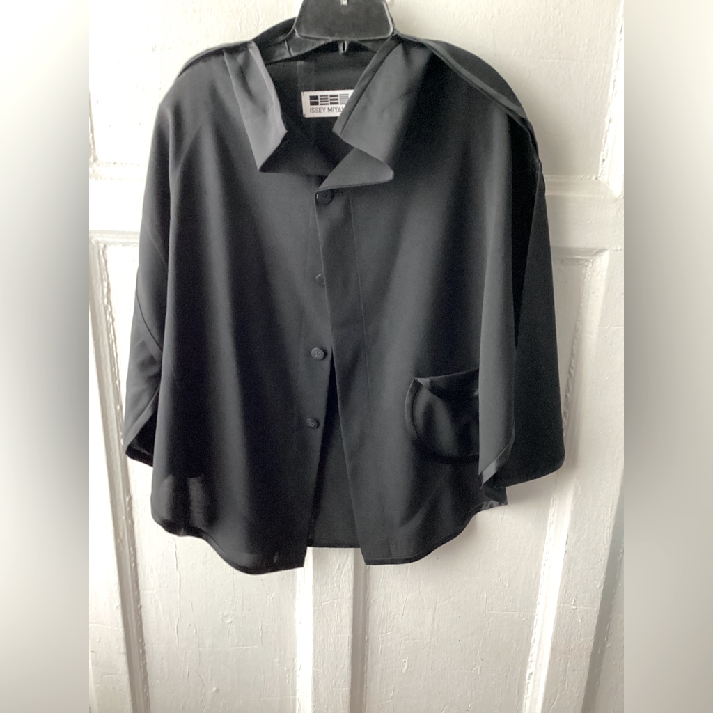 Issey Miyake Black Blouse Issey Miyake Black Blouse